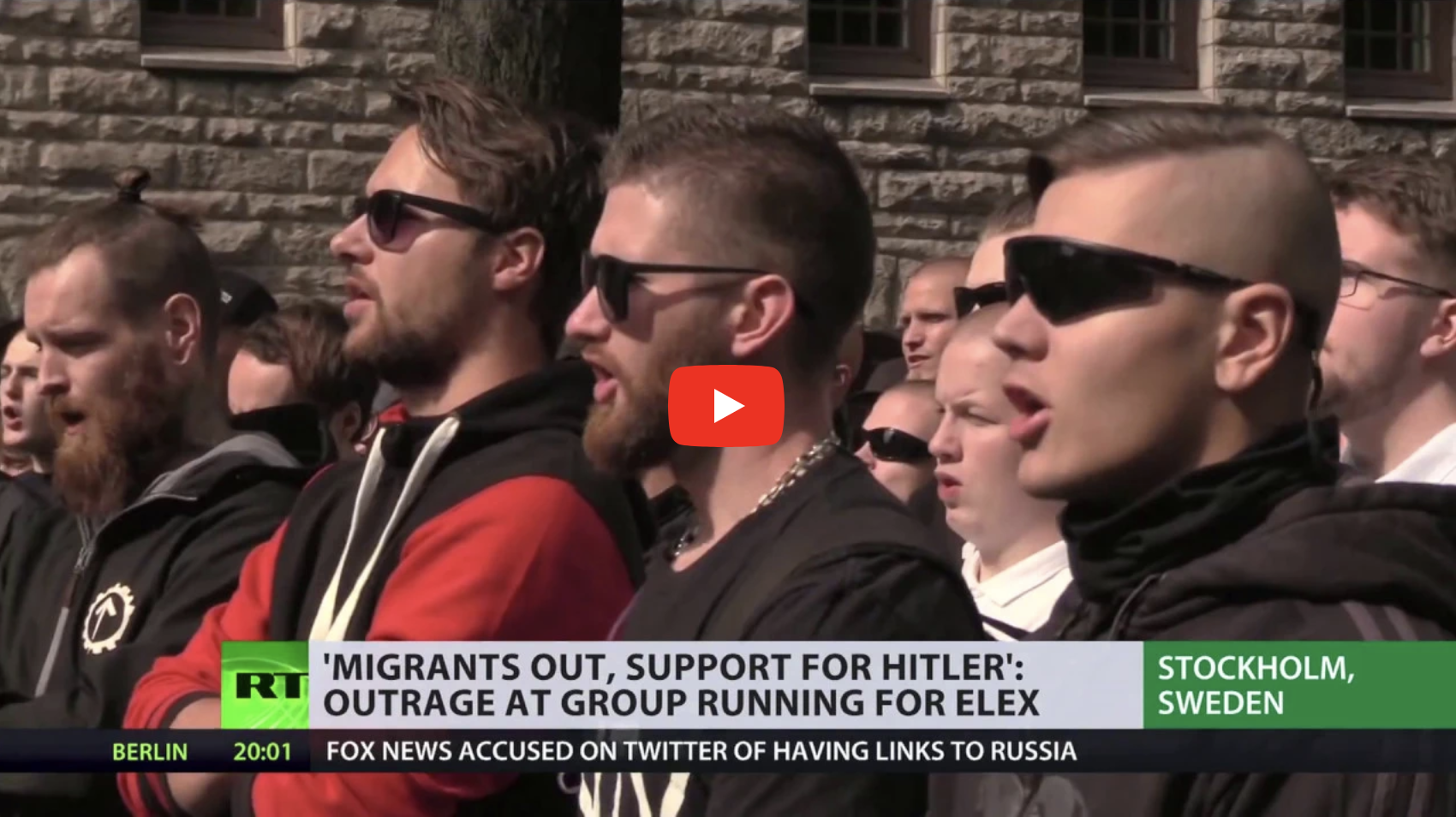 Sweden migrants rape hitler
