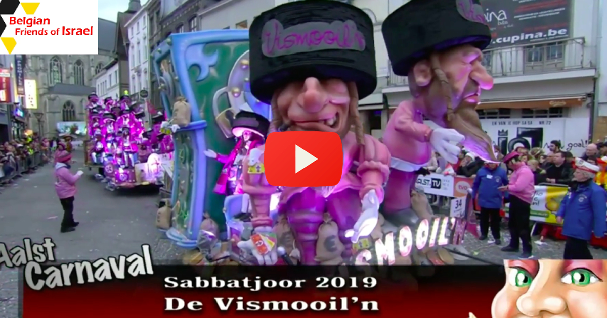 antisemitism-carnival-belgium