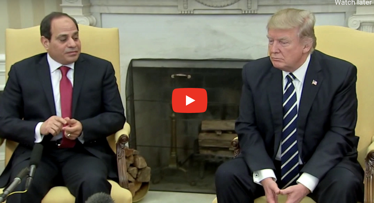 Trump El-Sisi CAIR
