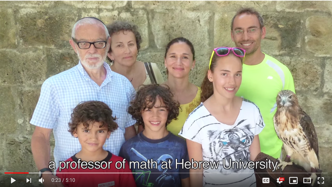 Prof. Kazhdan + Family