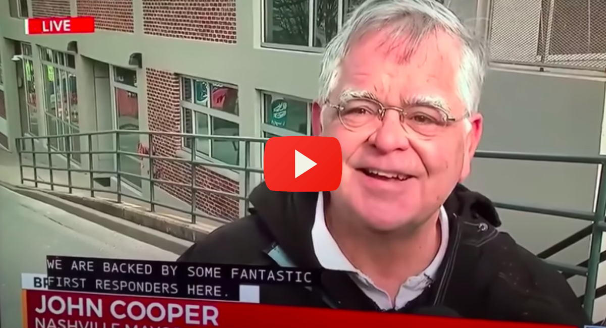 Nashville mayor laughs about bombing attack during interview