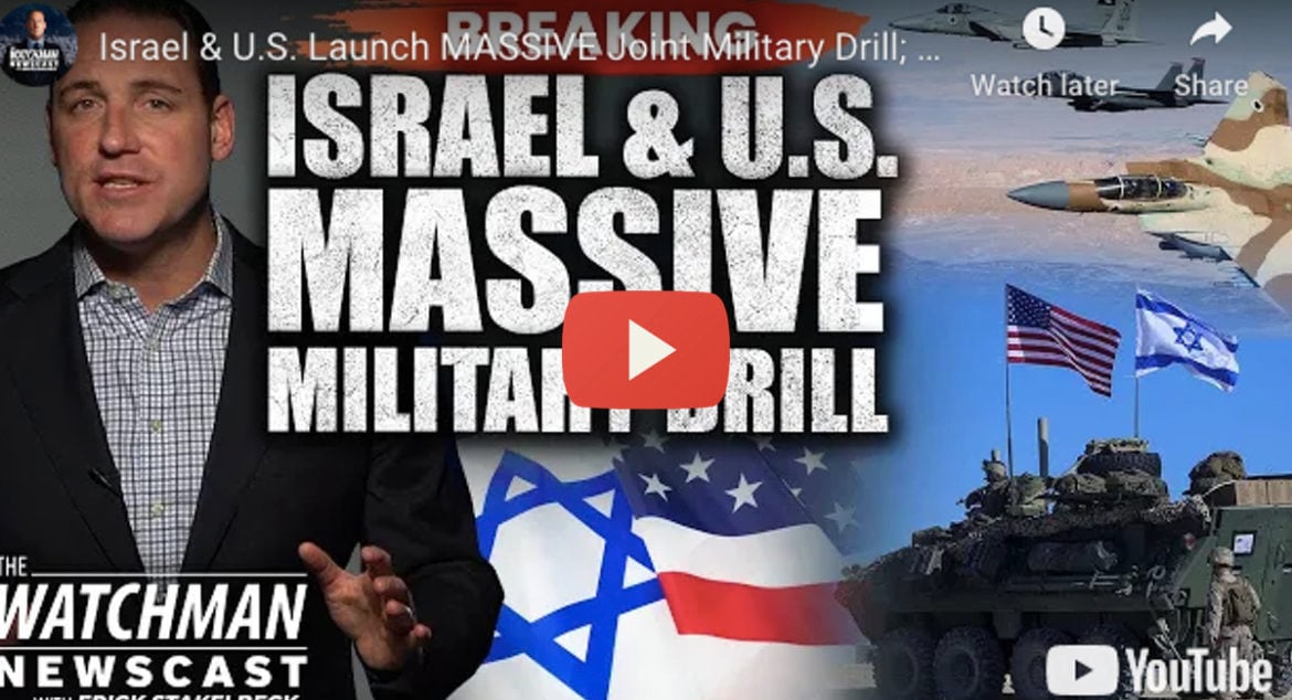 US-Israel-military-drill