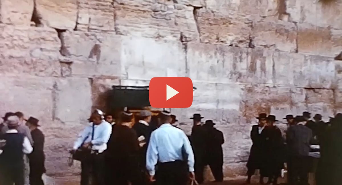 Watch Remarkable Footage of Western Wall After 1967 Liberation