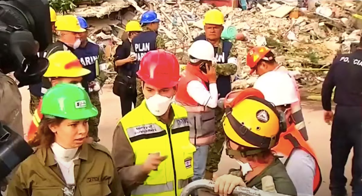 Israeli aid team in Morocco saves lives