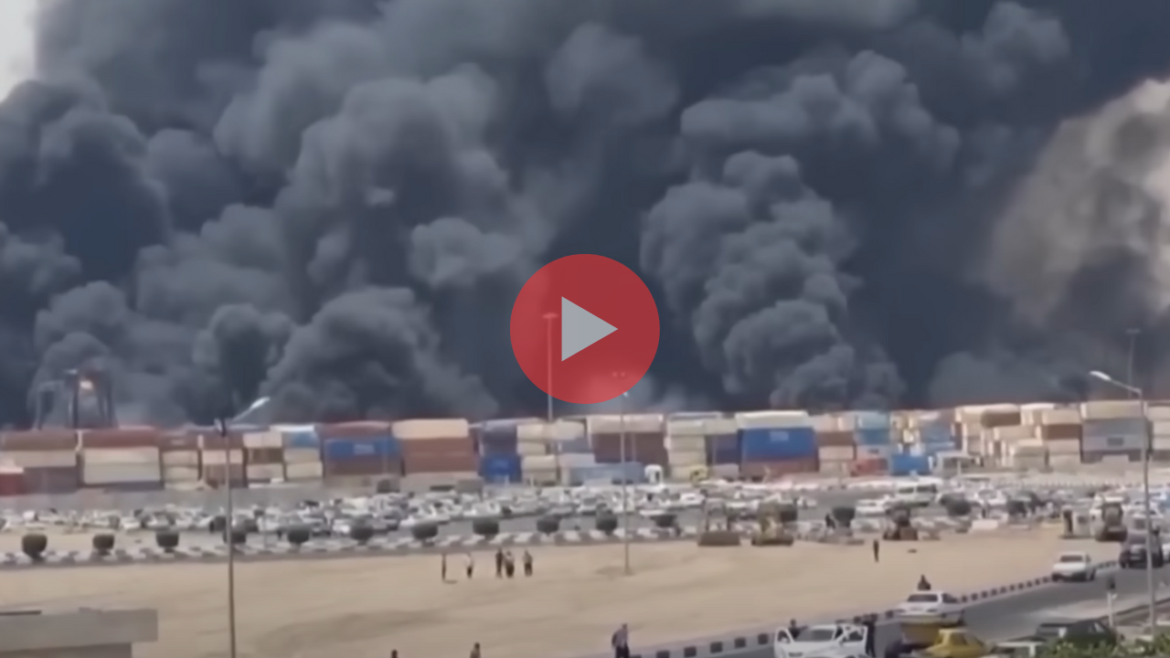 bandar-abbas-fire